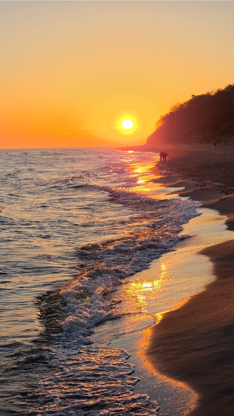 Sonnenuntergang Ostsee